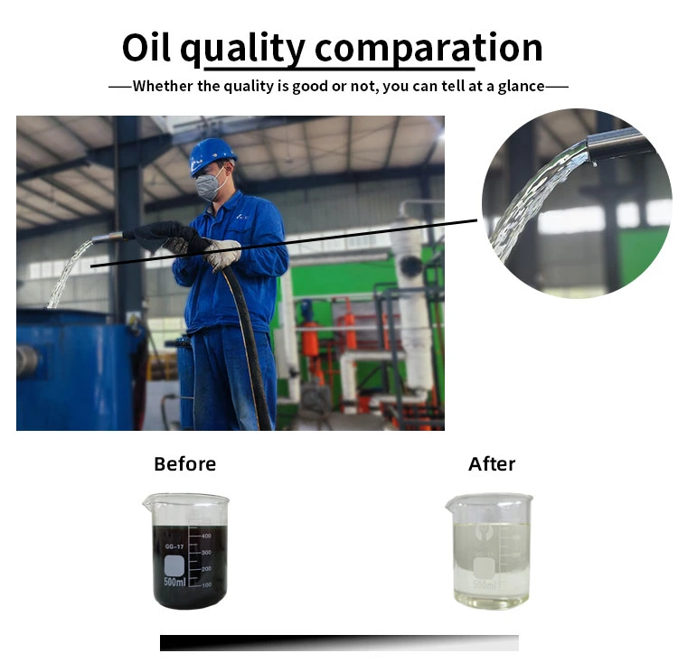 Dirty Black Oil Cleaning Purifier Machine Silica Gel Sand Tank Decolorizing Machine