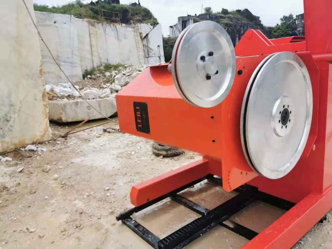 Permanent Magnet Motor Wire Saw Machine for Quarry Cutting 55kw