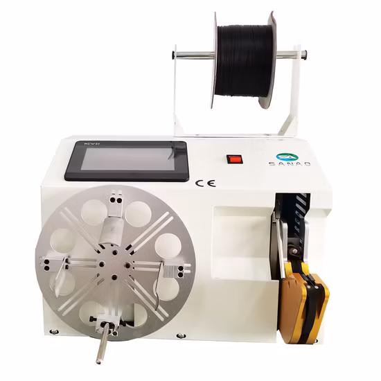 Wire Winding Machine Tie Winding Coil Wire Winding Machine Semi Automatic Wire Winding Machine