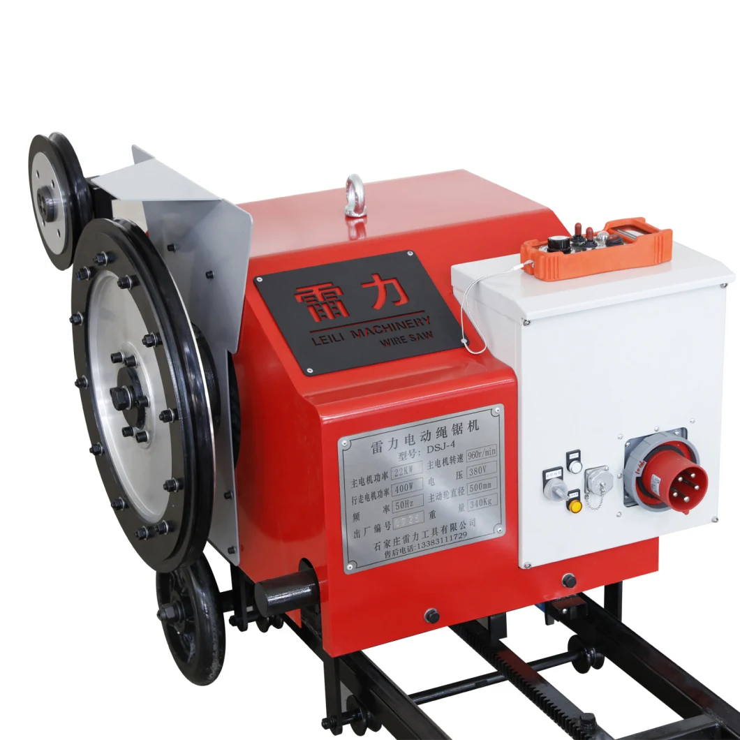 30kw Permant-magnet Electric Wire Saw Machine Cutting Reinforced Concrete