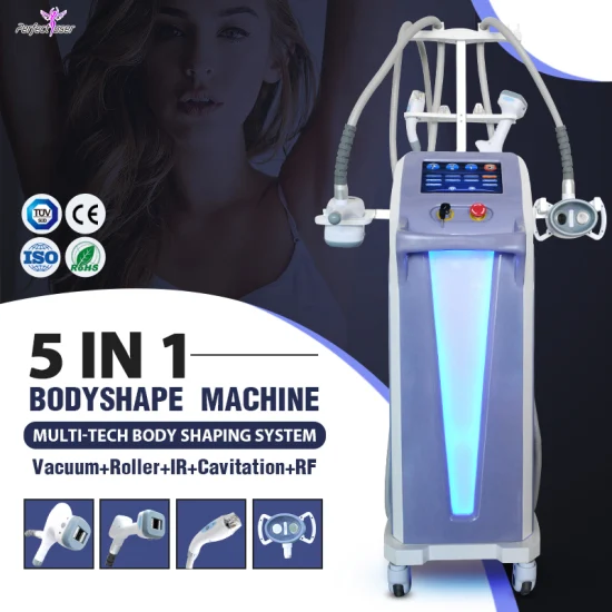 5in1 Body Sculpt Minceur Façonner Vela Forme RF Rouleau Vide Ultrasons Cavitation Poids Perte De Graisse Beauté Machine Équipement