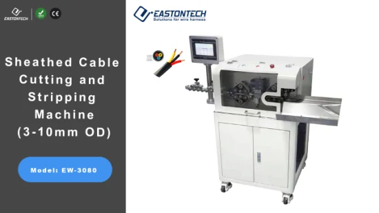 Machine de dénudage de coupe de fil multicœur automatique pour équipement de dénudage de câbles à gaine extérieure et à âme intérieure