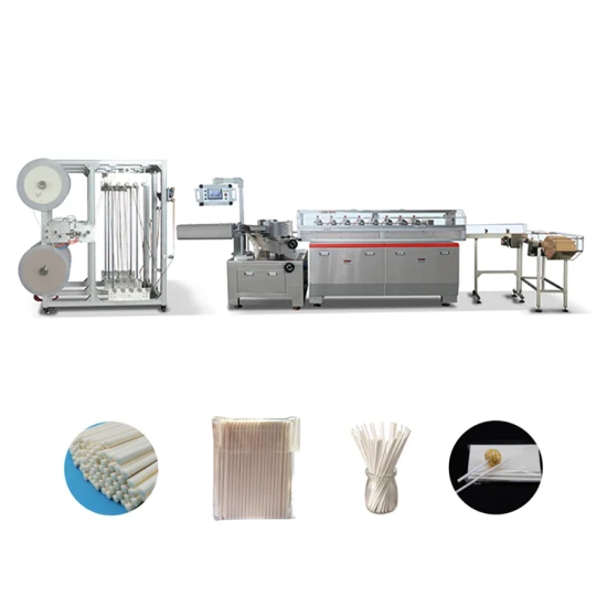 Machine de fabrication de sucette en papier pour sucette et coton-tige