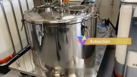 Équipement tournant de cristalliseur de laboratoire de distillation fractionnée sous vide d'évaporateur
