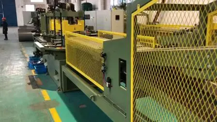 Ligne de machines de coupe de noyau de transformateur de servomoteur automatique en acier au silicium Skj-450
