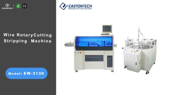 Eastontech Ew-3130 coupe automatiquement la bande de fil l'isolation aux deux extrémités effectue le traitement de la machine de dénudage multicouche en même temps